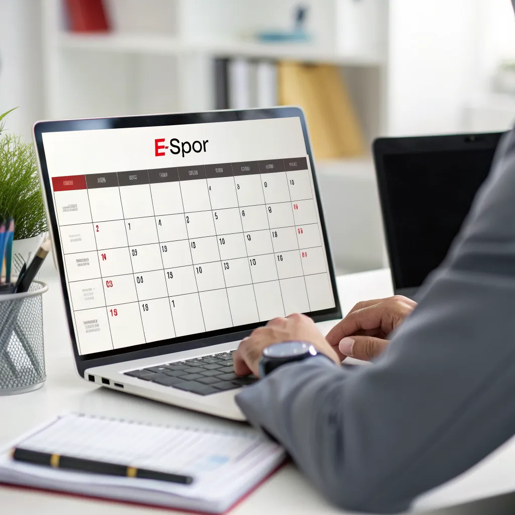 E-Spor ve Etkinlik Takvimi